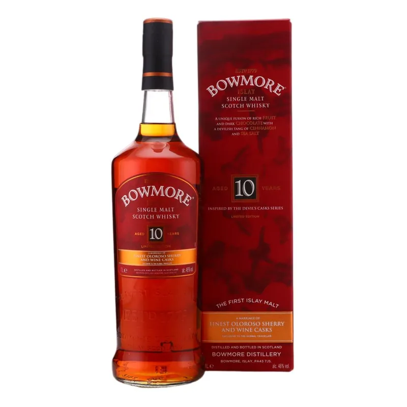 Bowmore – 10 Year Old Inspired by the Devil's Casks Series Litre