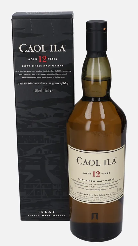 Caol Ila – 12 Year Old (1L, 43%)