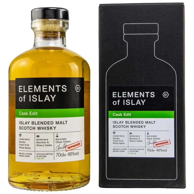 Elements of Islay Cask Edit (70cl, 46%)
