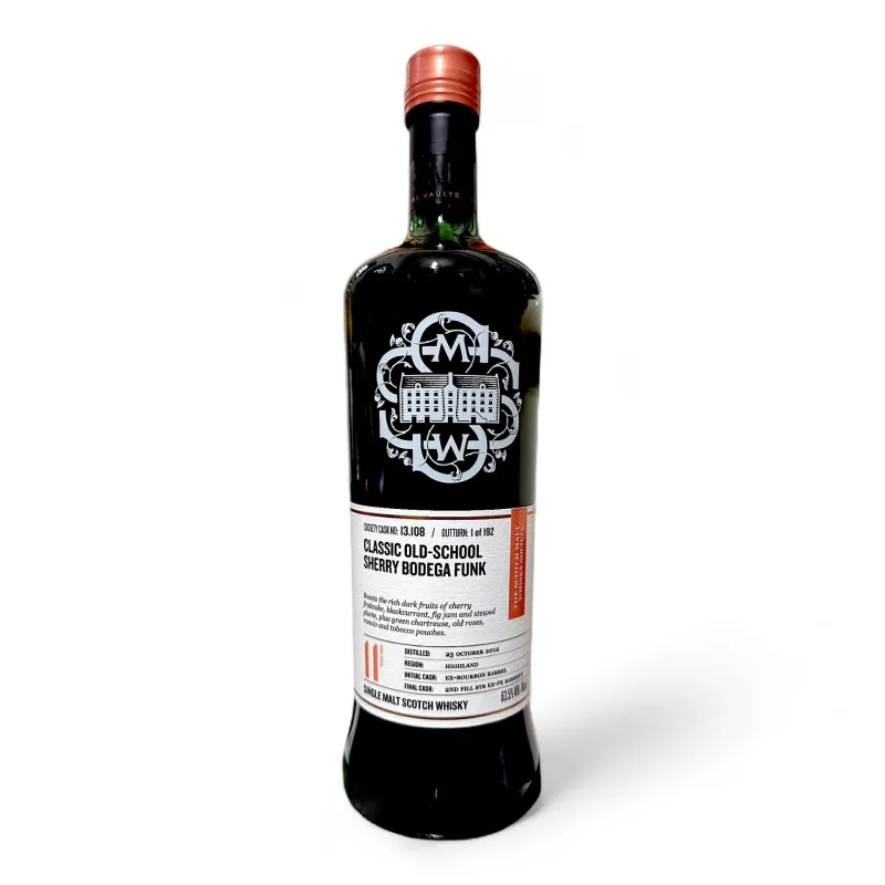 Dalmore – 11 Year Old 2012 SMWS 13.108 Classic Old-School Sherry Bodega Funk (70cl)