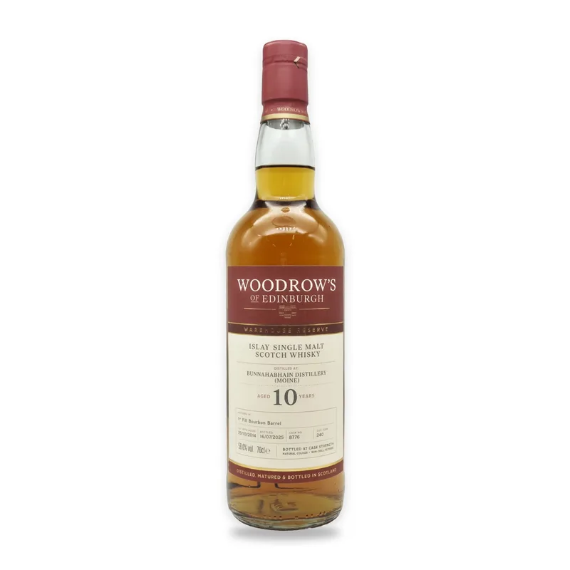 Woodrow's Bunnahabhain Moine 10 Year Old (70cl, 58%)