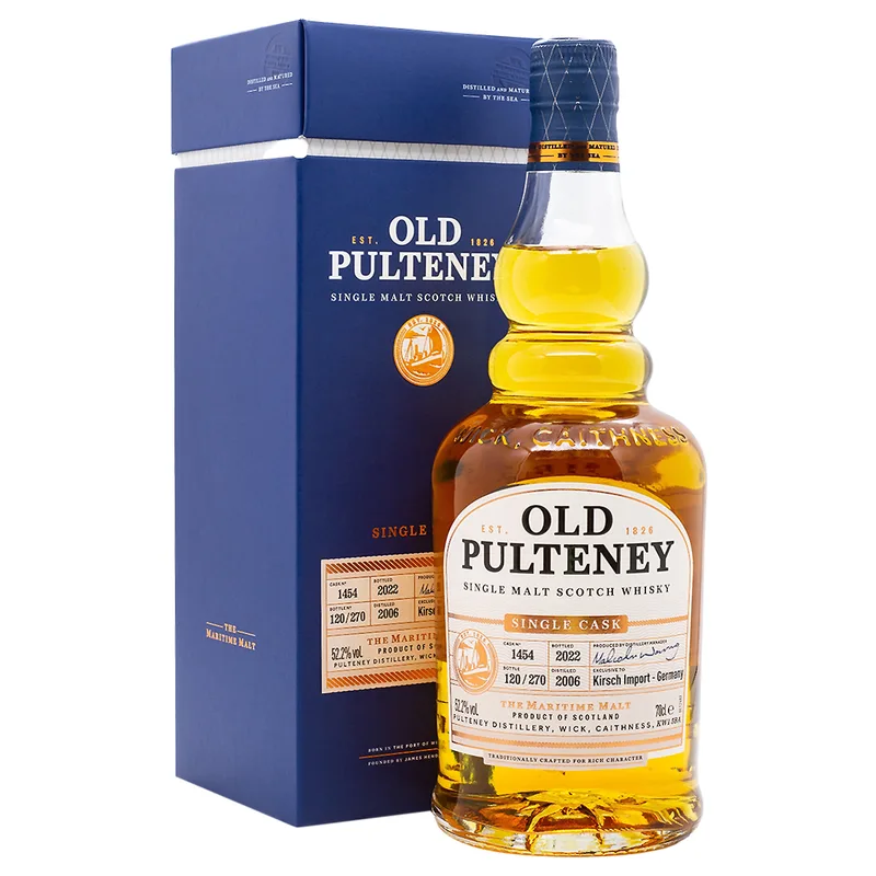 Old Pulteney – 2006/2022 Cask 1454 Germany Exclusive (70cl, 52.2%)