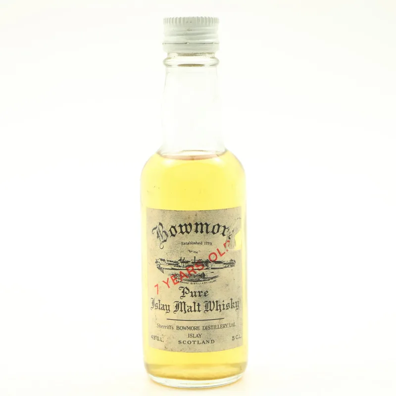 Bowmore – Sherriff’s 7 Year Old Mini 5cl (5cl, 43%)