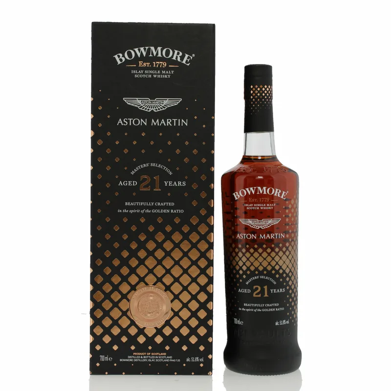 Bowmore – 21 Year Old Aston Martin Masters' Selection No.1