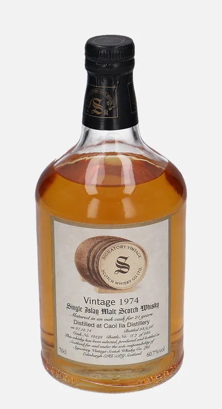 Caol Ila – 1974 21 Year Old Signatory Vintage Scotch Whisky Co.