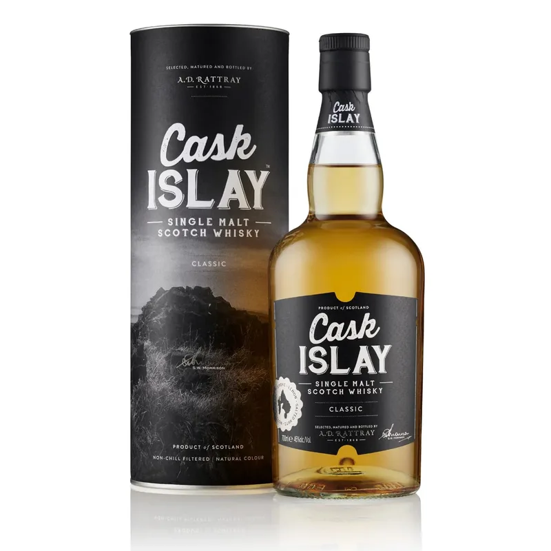 A.D. Rattray Cask Islay Single Malt Scotch Whisky (70cl, 46%)