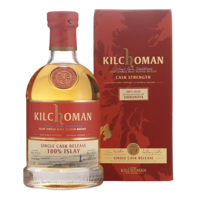 Kilchoman – 2010 100% Islay Single Cask #352