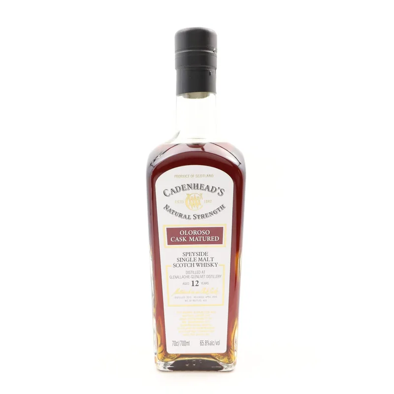 Glenallachie-Glenlivet 2012 12 Year Old Cadenhead’s (70cl, 65.8%)