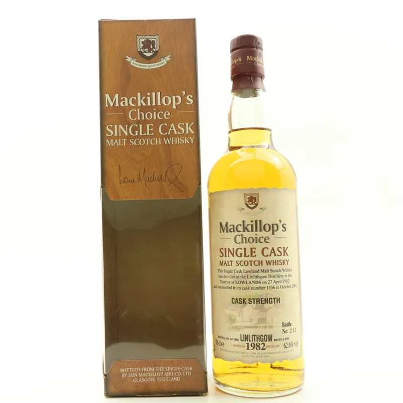 Linlithgow – 1982 Mackillop’s Choice (70cl, 62.6%)