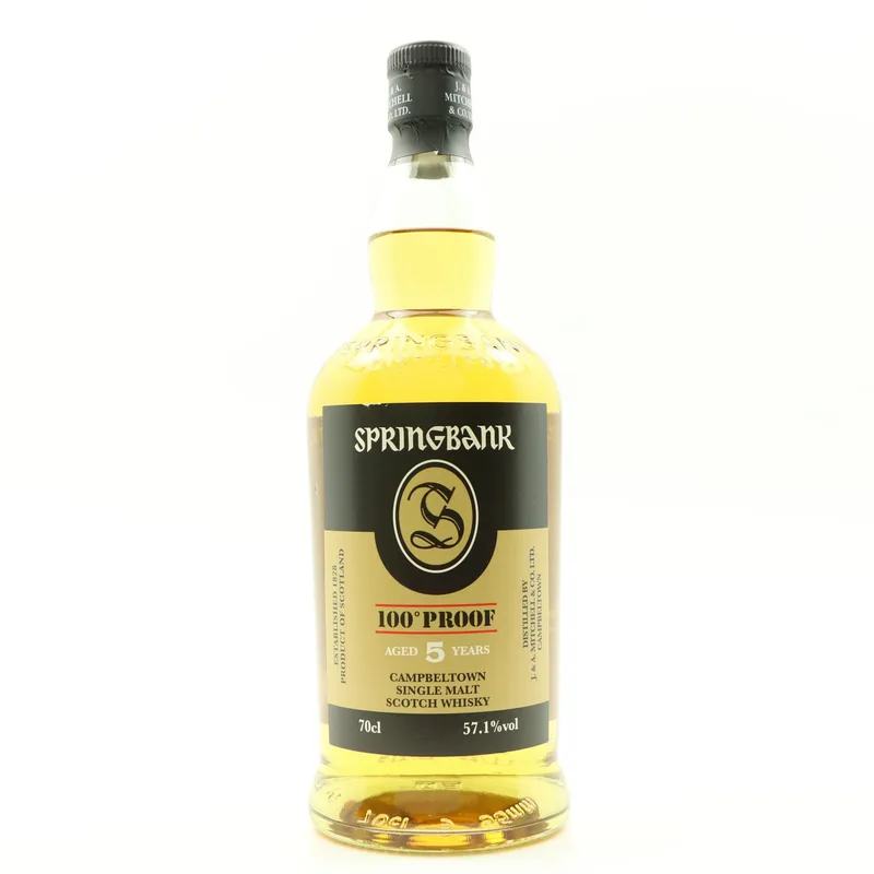 Springbank – 5 Year Old 100º Proof (70cl, 57.1%)