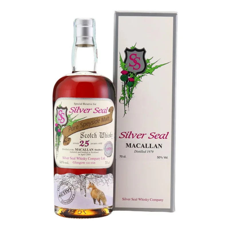 Macallan – 1979 Silver Seal 25 Year Old (70cl, 50.00%)