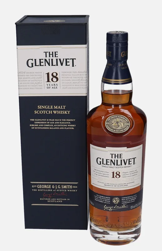 Glenlivet – 18 Year Old (70cl, 43%)