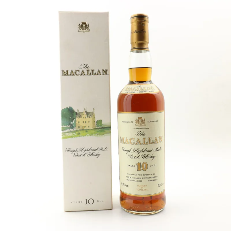 Macallan – 10 Year Old Circa 1990’s (70cl, 40%)