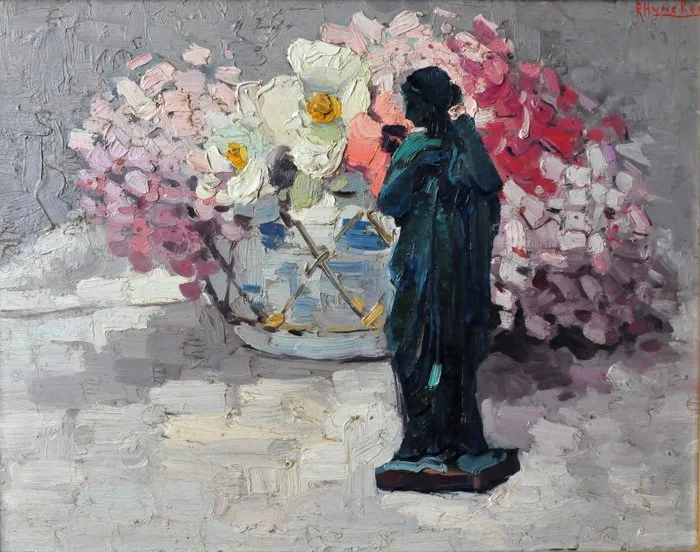 Raoul Hynckes (1893-1973) - Nature morte à la statue