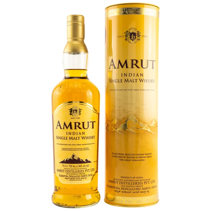 Amrut – Indian Single Malt (70cl, 46%)