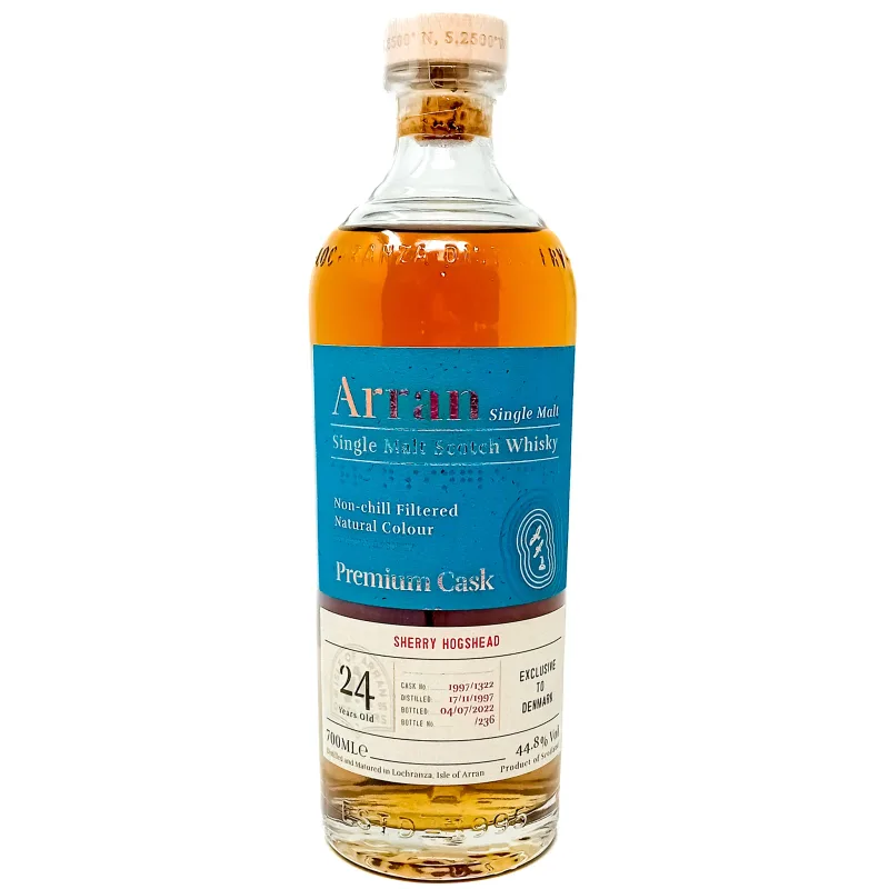 Arran – 1997 24 Year Old Premium Cask #1322 for Denmark