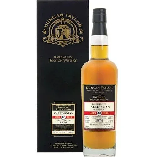 Caledonian – 1974 40 Year Old Single Grain Rare Auld (52.8%)