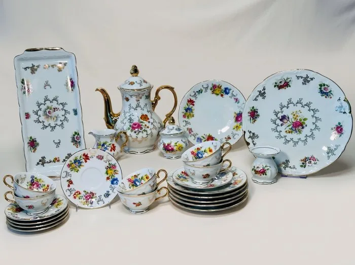 Bavaria - Coffee service (24) - Porcelain - Porcelain Manufactory Paul Leitner