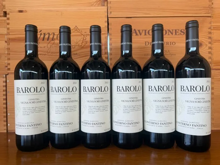 2021 Conterno Fantino "Vigna Sorì Ginestra" - Barolo Grand Cru - 6 Bottles (0.75L)