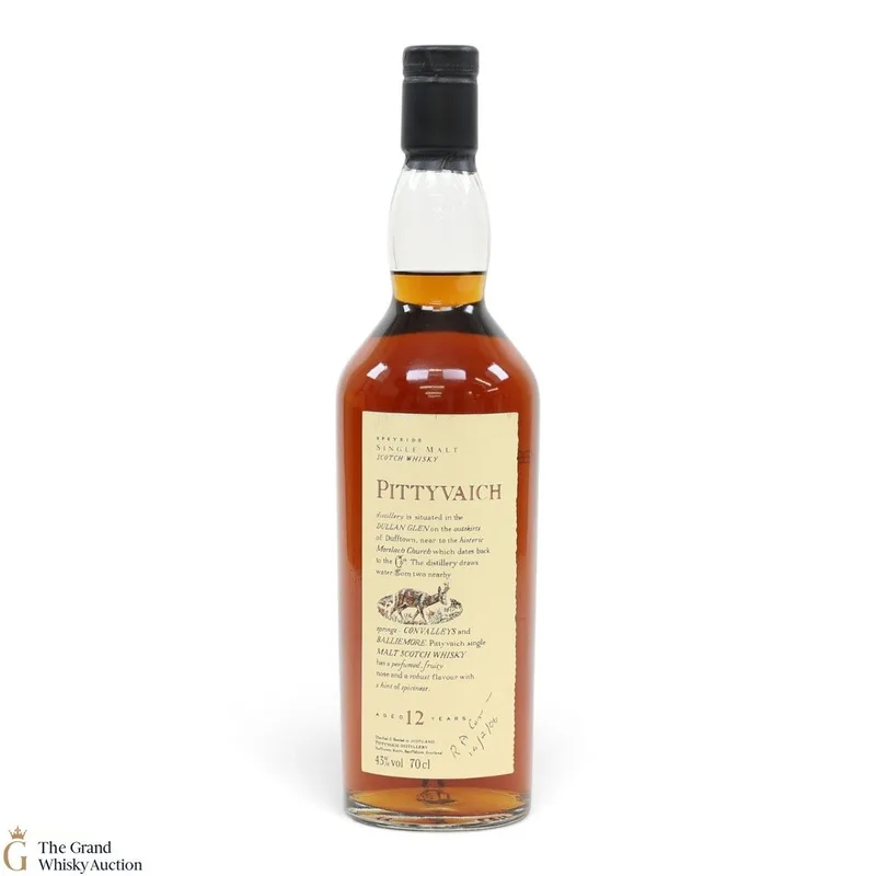 Pittyvaich – 12 Year Old - Flora & Fauna (70cl, 43%)