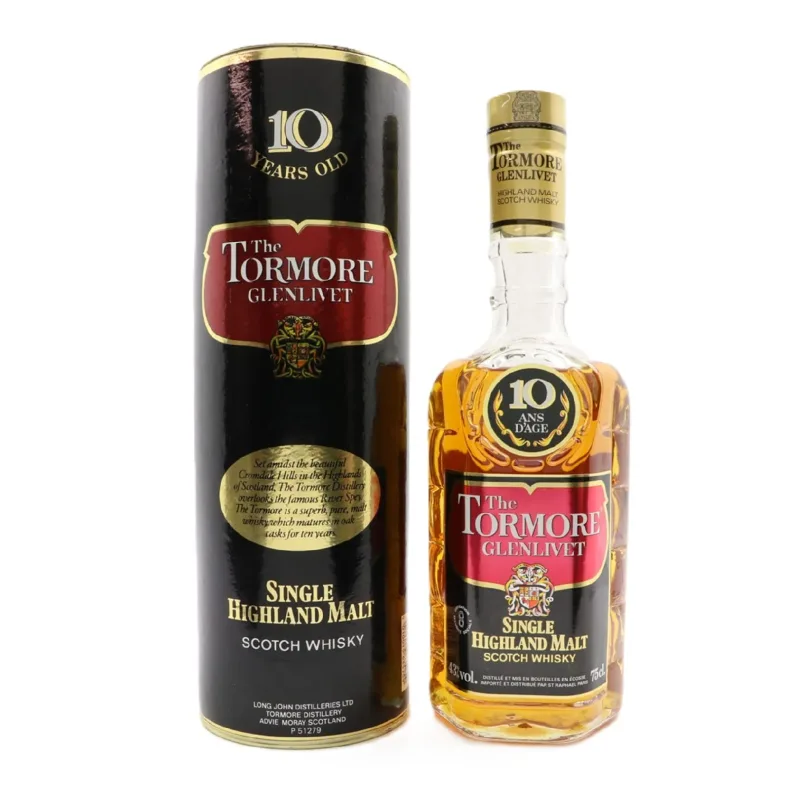 Tormore – Glenlivet 10 Year Old (75cl, 40%)