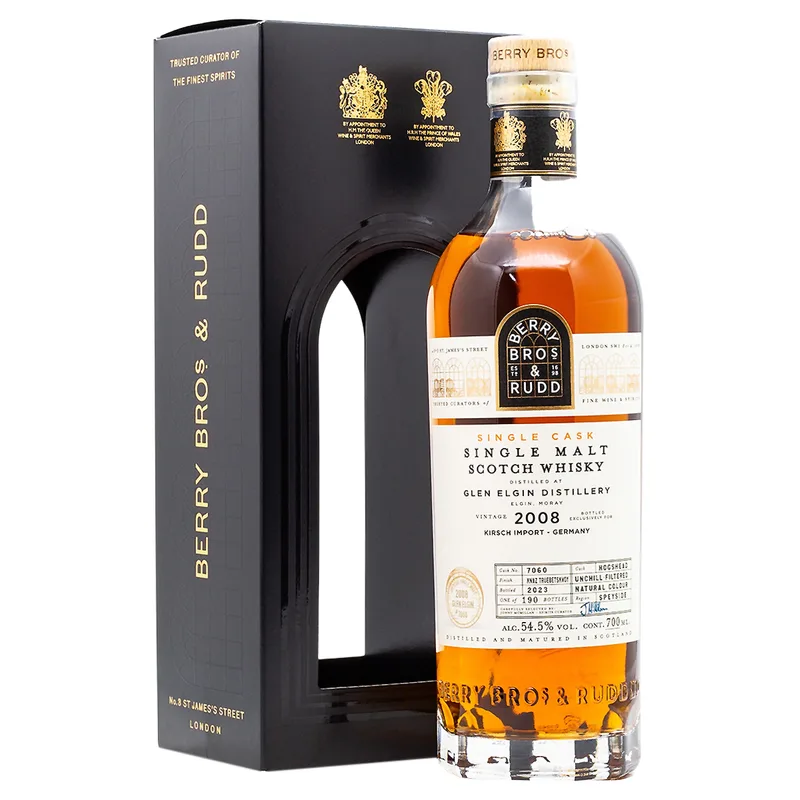 Berry Bros & Rudd Glen Elgin 2008/2023 Cask 7060 Germany Exclusive (70cl, 54.5%)