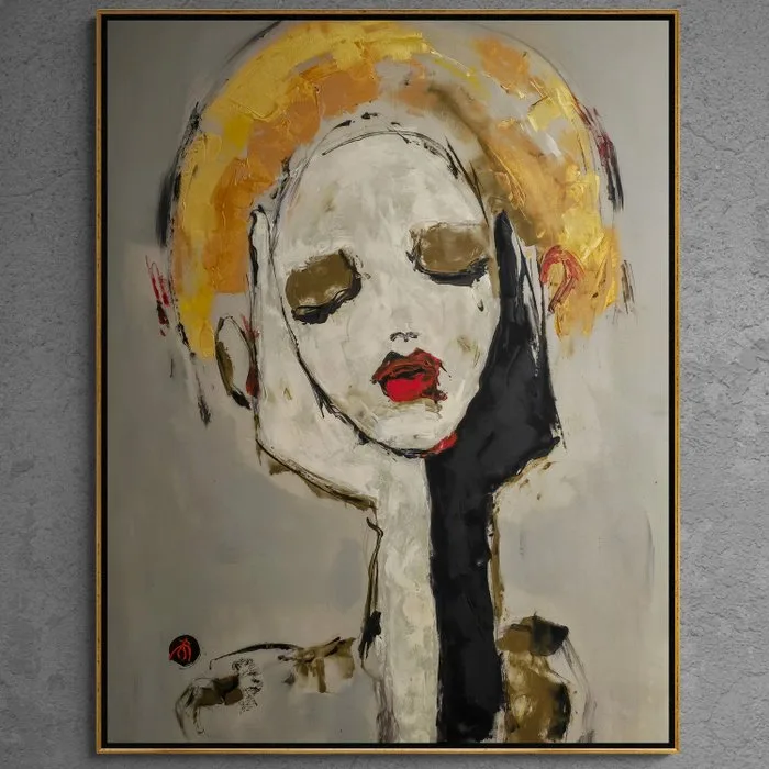 Arvydas Gaiciunas (Retne) - Vra N-1 (XL) — Contemporary Character Portrait