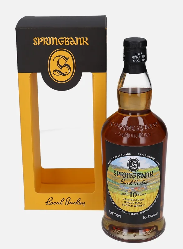 Springbank – 2015 10 Year Old Local Barley (70cl, 55.2%)