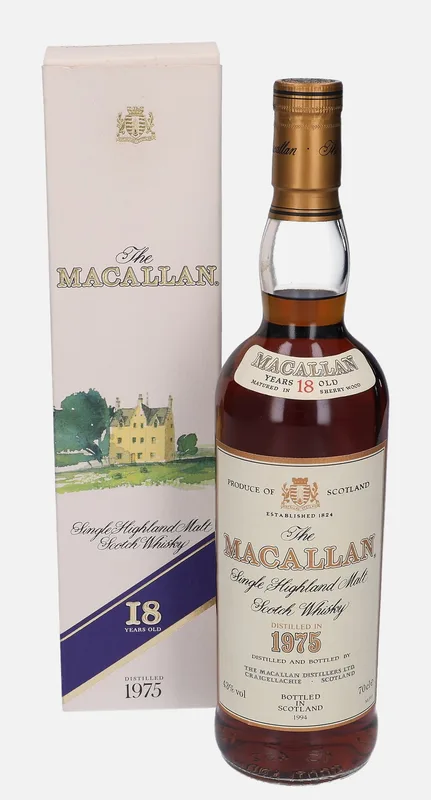 Macallan – 1975 18 Year Old