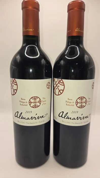 2019 Baron Philippe de Rothschild & Viña Concha y Toro, ''Almaviva'' - Maipo Valley, Puente Alto - 2 Bottles (0.75L)