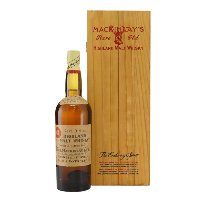 Mackinlay's – Rare Old Highland Malt - First Shackleton Commemorative Re-Creation (70cl, 47.30%)