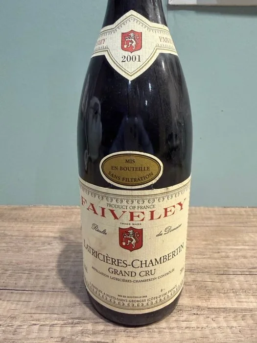 2001 Faiveley - Latricières-Chambertin Grand Cru - 1 Bottle (0.75L)