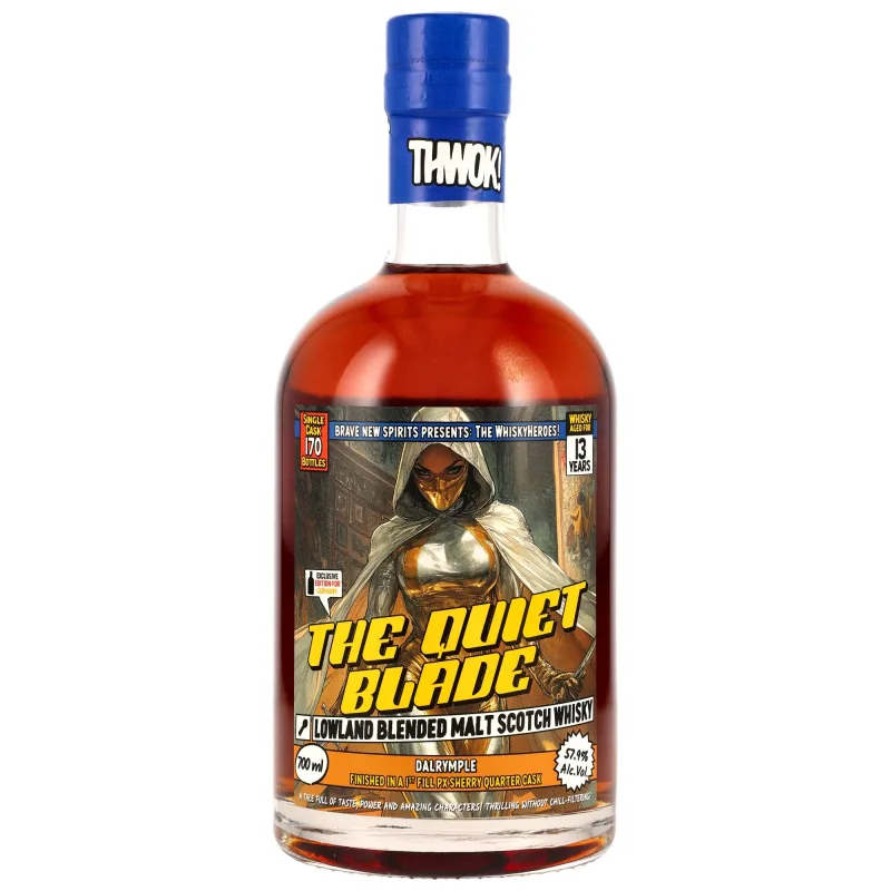 Dalrymple 13 Year Old Whisky Heroes The Quiet Blade - Brave New Spirits