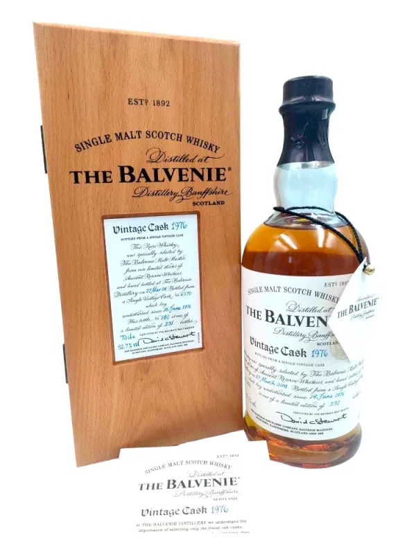 Balvenie – 1976/2008 31 Year Old Vintage Cask (70cl, 52.7%)