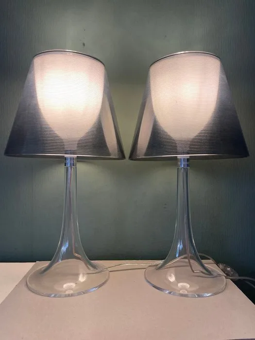 Flos - Philippe Starck - Lamp (2) - Miss K - Plastic, Chrome, Metal - Flos Miss K by Starck