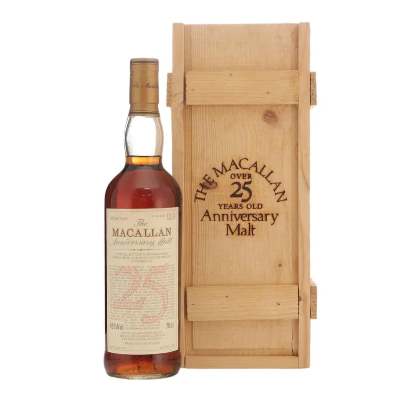 Macallan – 1972 Anniversary Malt 25 Year Old (70cl, 43.00%)