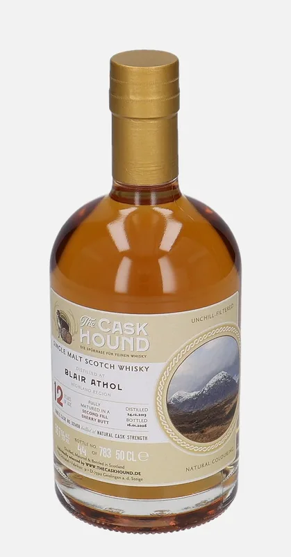 Blair Athol – 2013 12 Year Old The Caskhound (50cl, 56.7%)