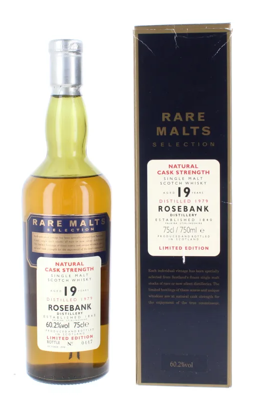 Rosebank – 1979 19 Year Old Rare Malts Selection