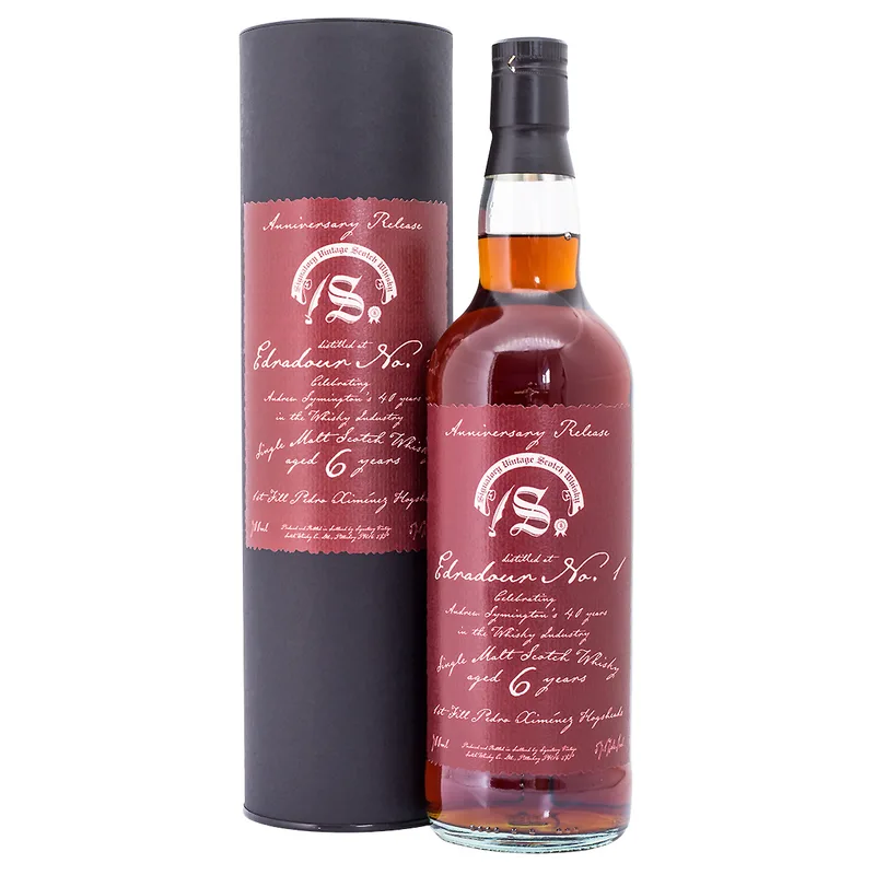 Signatory Vintage Edradour Aged 6 Years 2020/2026 Anniversary Release (70cl, 57.1%)