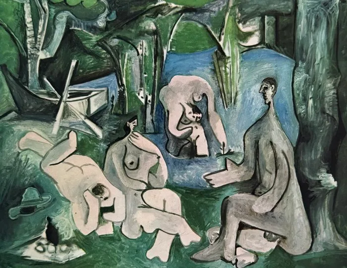 Pablo Picasso (1881-1973) - Lithograph: “Le Déjeuner sur l'herbe, 1961”