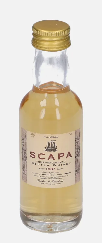Scapa – 1987 Gordon & MacPhail Distillery Labels