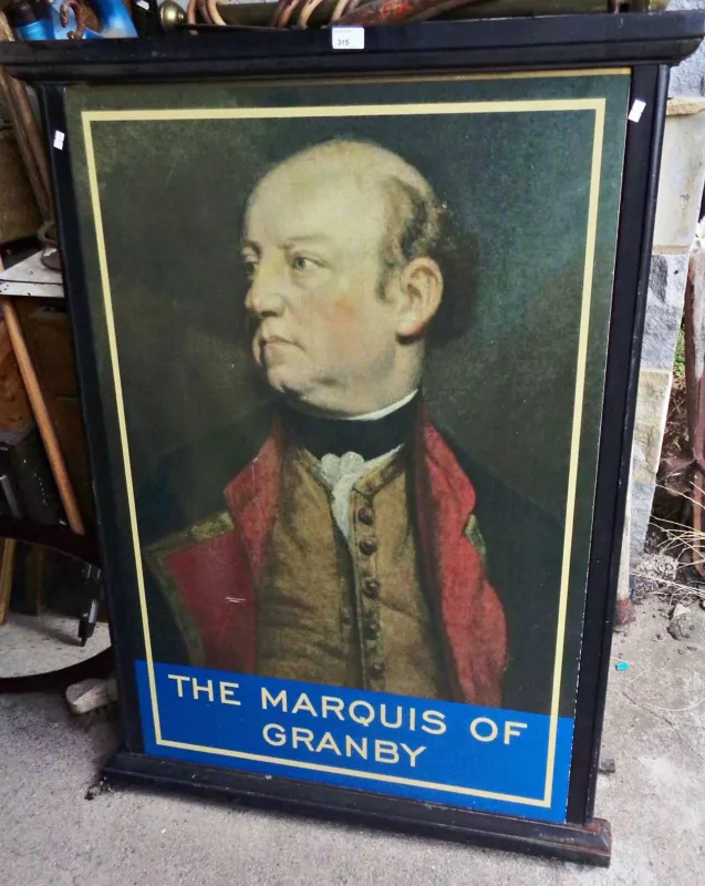 Pub sign for The Marquis of Granby