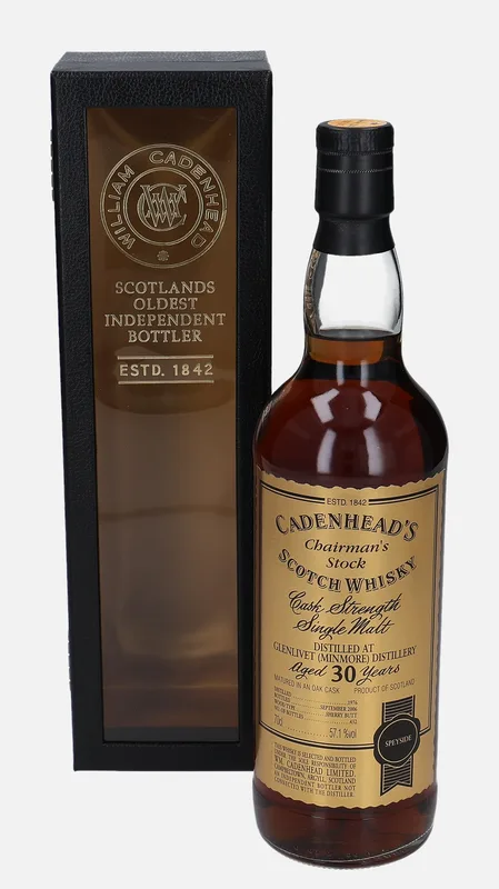 Glenlivet – 1976 30 Year Old William Cadenhead Chairmans Stock