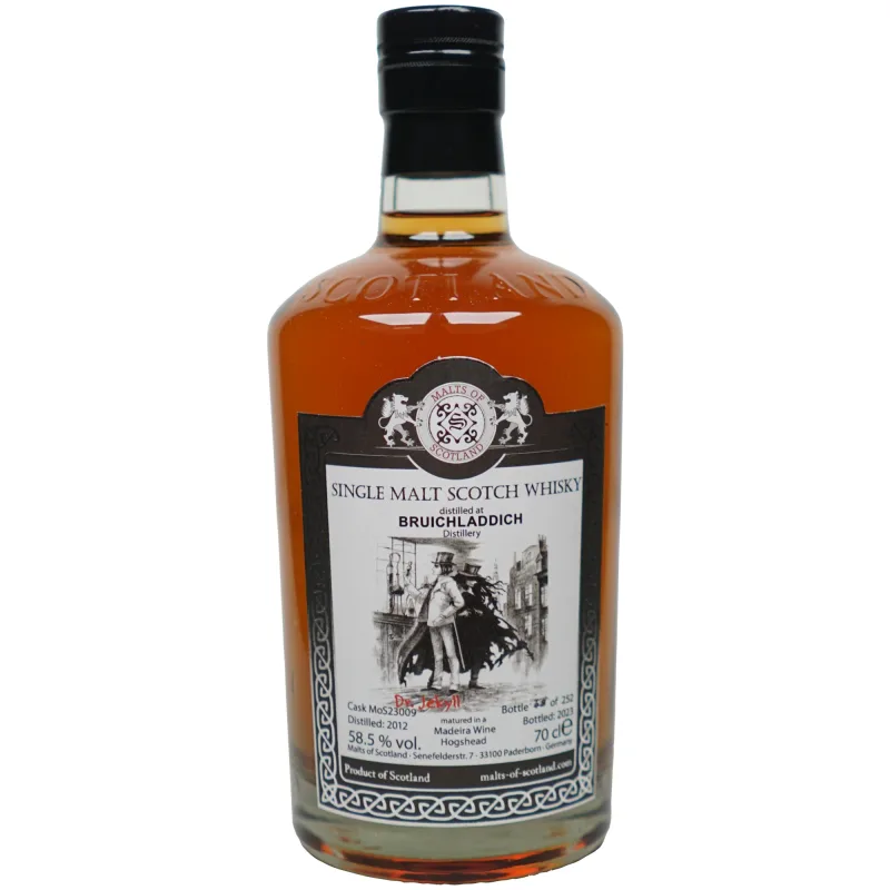 Bruichladdich 2012/2023 - Malts of Scotland - Dr. Jekyll