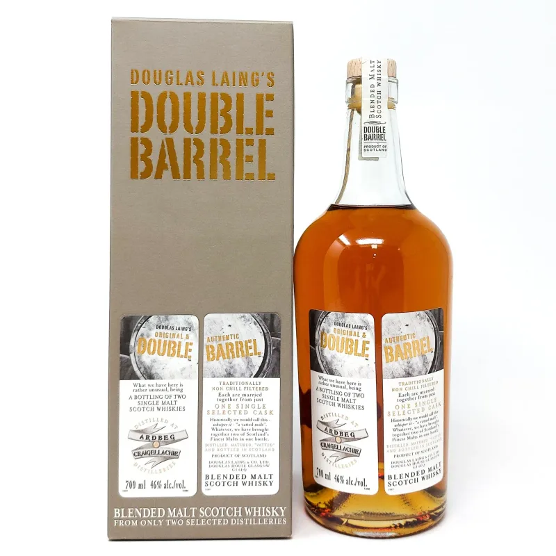 Ardbeg & Craigellachie Double Barrel Blended Malt (70cl, 46%)