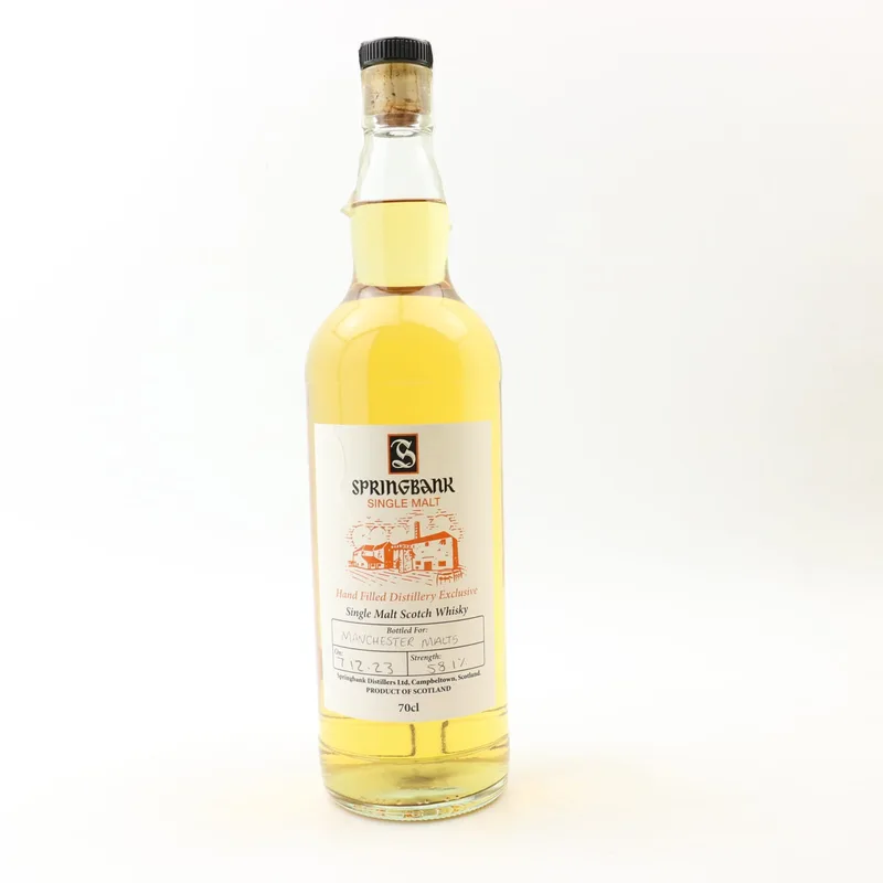 Springbank – Hand Filled Distillery Exclusive (70cl, 58.1%)