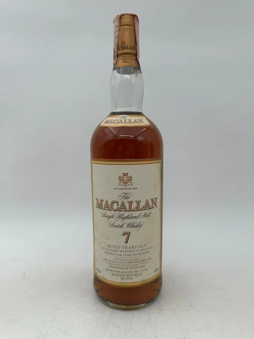 Macallan 7 years old Maxxium Import - b. 2000s - 1 Litre