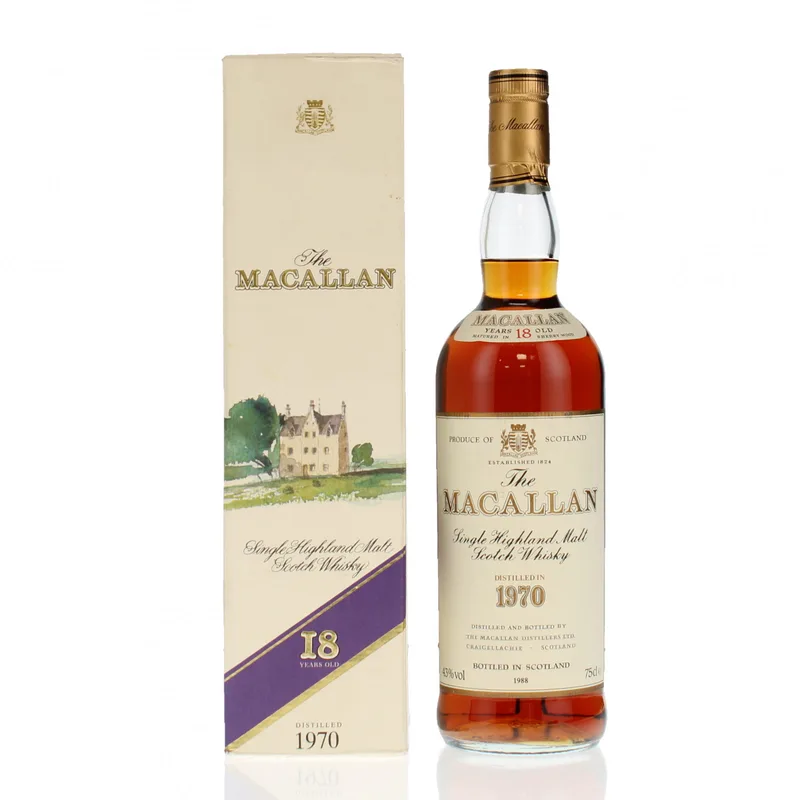 Macallan – 1970 18 Year Old