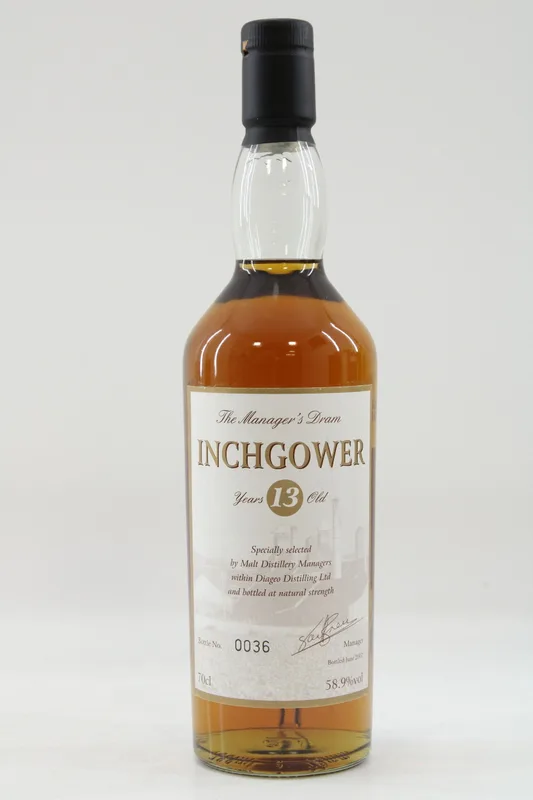 Inchgower – 13 Years Old - Manager's Dram 2007