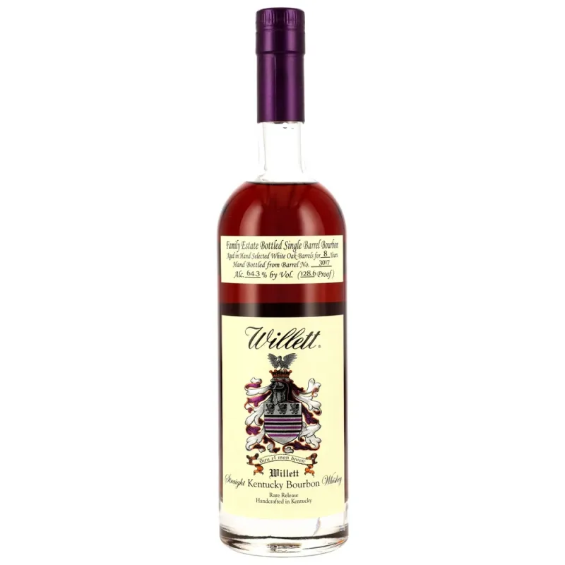 Willett – 8 Year Old Family Estate Bourbon Single Barrel #3017